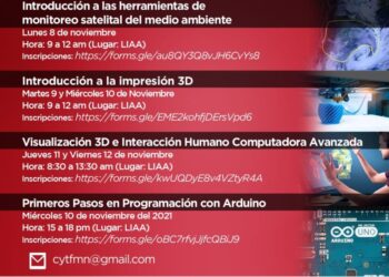 ACTIVIDADES PRESENCIALES PARA LA SEMANA NACIONAL DE LA CIENCIA Y LA TECNOLOGÍA