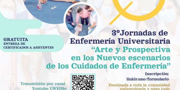 UNVIME: LA ESCUELA DE CIENCIAS DE LA SALUD INVITA A PARTICIPAR DE LAS III JORNADAS DE ENFERMERÍA