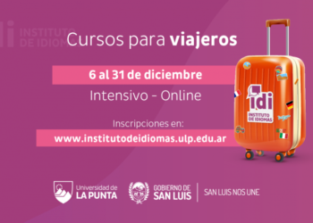 INSTITUTO DE IDIOMAS: ABREN LAS INSCRIPCIONES PARA EL CURSO DE VIAJEROS