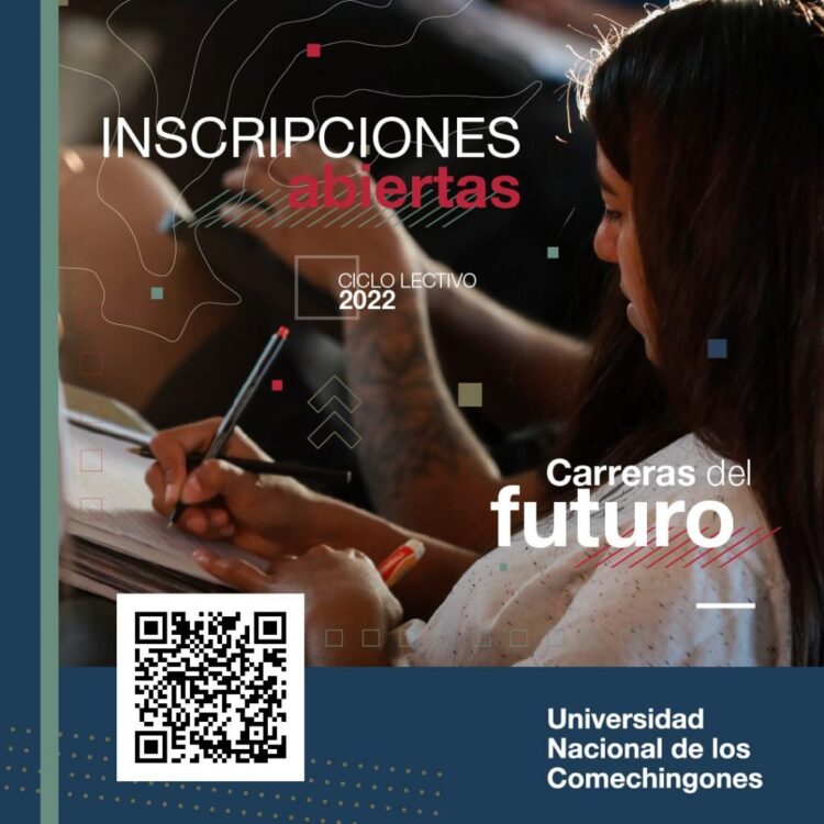 ESTUDIAR EN 2022: TODAVÍA ESTÁS A TIEMPO DE INSCRIBIRTE EN LA UNIVERSIDAD NACIONAL DE LOS COMECHINGONES