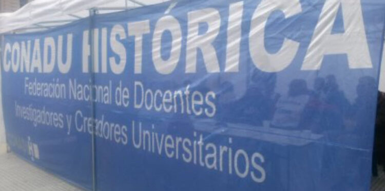 MALESTAR ENTRE DOCENTES UNIVERSITARIOS POR EL BONO DE FIN DE AÑO PARA ESTATALES