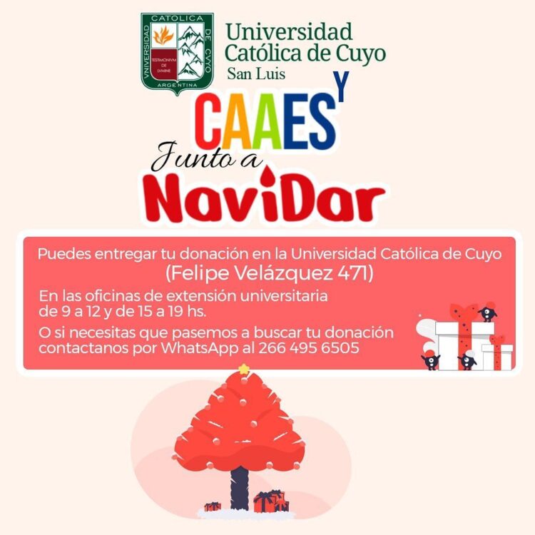 6TA CAMPAÑA SOLIDARIA DE NAVIDAR JUNTO A LA UCCUYO