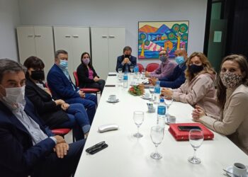 AUTORIDADES DE LA UNVIME SE REUNIERON CON MIEMBROS DEL SUPERIOR TRIBUNAL DE JUSTICIA