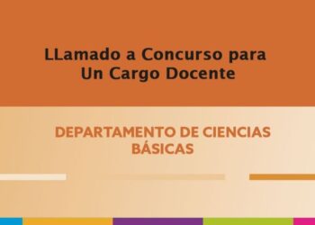 UNVIME: UN (1) CARGO DE AUX. DE IRA. PARA LOS PROFESORADOS DE JUSTO DARACT CON TEMAS DE NEUROCIENCIAS.