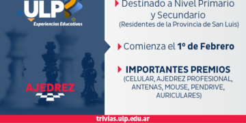 ULP: LA TRIVIA DE AJEDREZ YA ESTÁ EN MARCHA