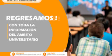 RETOMAMOS CON TODA LA INFORMACIÓN DEL ÁMBITO UNIVERSITARIO