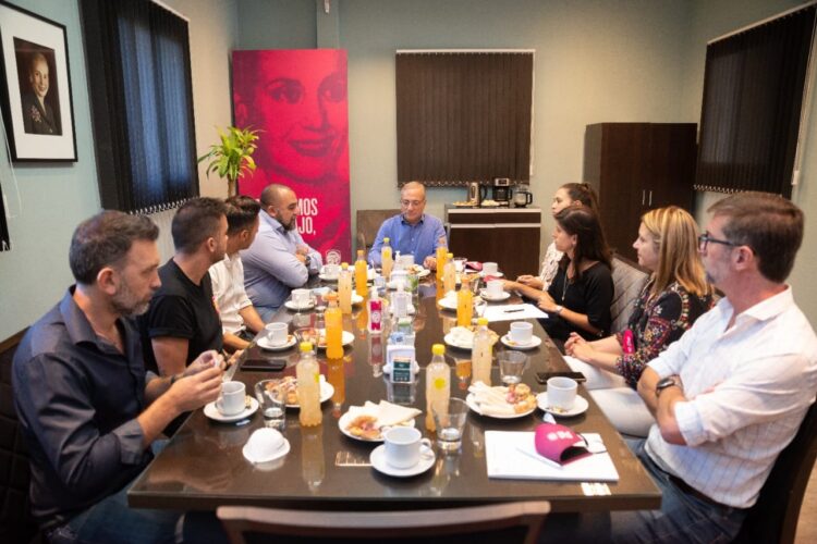 EL INTENDENTE FRONTERA VISITO LA UPRO