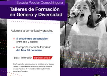 LA UNLC LANZA LA “ESCUELA POPULAR COMECHINGONA” DE FORMACIÓN DE GÉNERO Y DIVERSIDAD