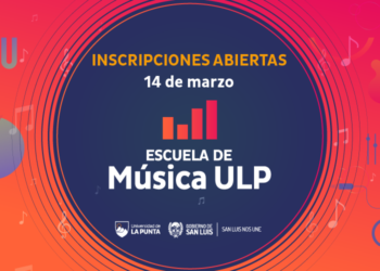 ULP: CON NUEVOS TALLERES, LA ESCUELA DE MÚSICA ABRE SUS INSCRIPCIONES