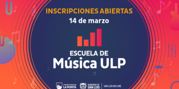 ULP: CON NUEVOS TALLERES, LA ESCUELA DE MÚSICA ABRE SUS INSCRIPCIONES