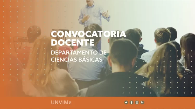 UNVIME: CONVOCATORIA PARA SEIS (6) CARGOS DOCENTES PARA LIC. EN ENFERMERÍA Y LIC. EN OBSTETRICIA.