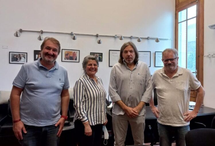 VISITA A LA FEDUN DE LA SECRETARIA DE ASUNTOS ACADÉMICOS DE LA EMBAJADA DE CUBA EN ARGENTINA