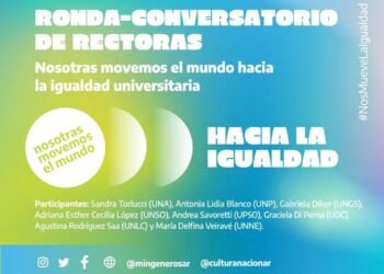 UNLC: LA RECTORA AGUSTINA RODRÍGUEZ SAÁ PARTICIPARÁ DEL CONVERSATORIO “NOSOTRAS MOVEMOS EL MUNDO HACIA LA IGUALDAD UNIVERSITARIA”