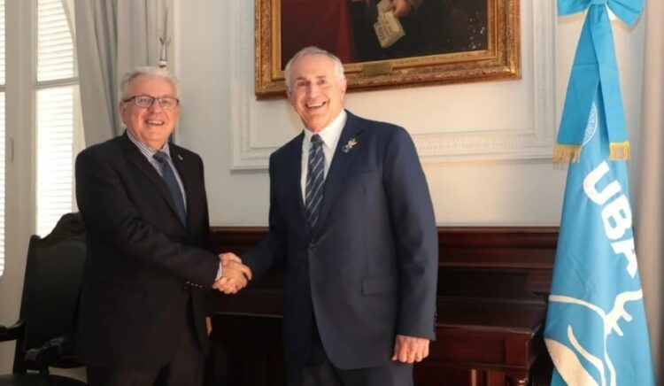 EL RECTOR DE LA UBA Y EL EMBAJADOR DE ESTADOS UNIDOS AVANZARON EN UNA AGENDA DE INTERCAMBIO ACADÉMICO Y CIENTÍFICO