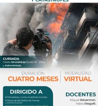 LA UCCUYO LANZA EL DIPLOMADO UNIVERSITARIO EN PRENSA Y COMUNICACIÓN EN ZONAS DE EMERGENCIAS Y CATÁSTROFES