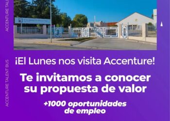 LLEGA EL TALENTBUS DE ACCENTURE EN LA UCCUYO DE SAN LUIS