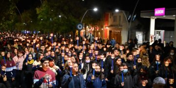 SE REALIZÓ LA TRADICIONAL PROCESIÓN CÍVICA