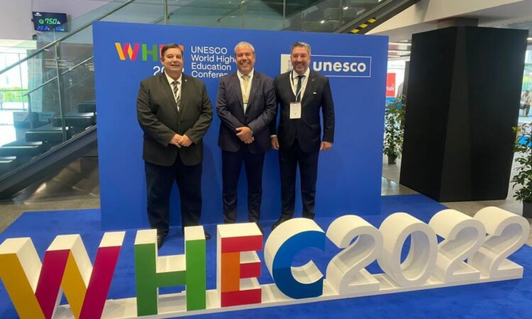 UNSL: VICTOR MORIÑIGO PRESENTE EN LA III CONFERENCIA MUNDIAL DE EDUCACIÓN SUPERIOR