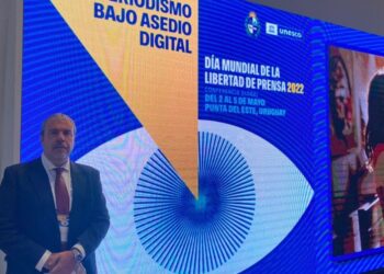 UNSL: VICTOR MORIÑIGO PARTICIPA DE UNA CONFERENCIA INTERNACIONAL POR LA LIBERTAD DE PRENSA