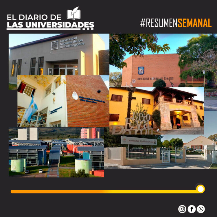 RESUMEN SEMANAL (25 AL 29 DE ABRIL)