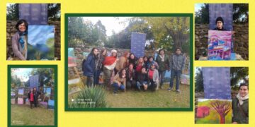 UNLC: ESTUDIANTES DE LA LICENCIATURA EN ARTES VISUALES PARTICIPARON EN EL ENCUENTRO DE PINTORES PAISAJISTAS