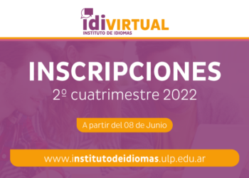 EL INSTITUTO DE IDIOMAS ABRE LAS INSCRIPCIONES PARA TODOS SUS CURSOS VIRTUALES