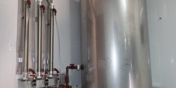 LA PLANTA POTABILIZADORA UNSL ALCANZÓ LOS 800 LITROS DE AGUA SEMANALES