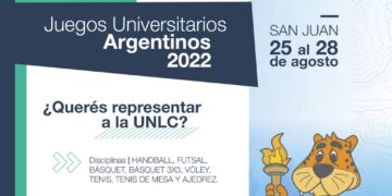 LA UNLC PARTICIPARÁ POR PRIMERA VEZ EN LOS JUEGOS UNIVERSITARIOS ARGENTINOS