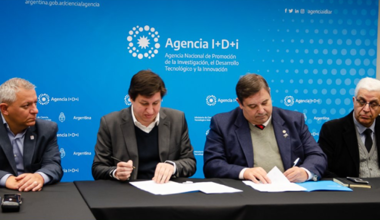SE FIRMÓ UN CONVENIO MARCO ENTRE LA AGENCIA I+D+I Y EL CIN