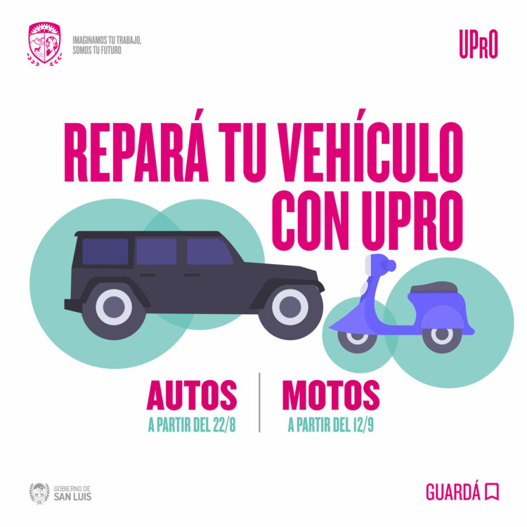 SACÁ TU TURNO: LAS Y LOS ALUMNOS DE UPRO REPARAN TU VEHÍCULO