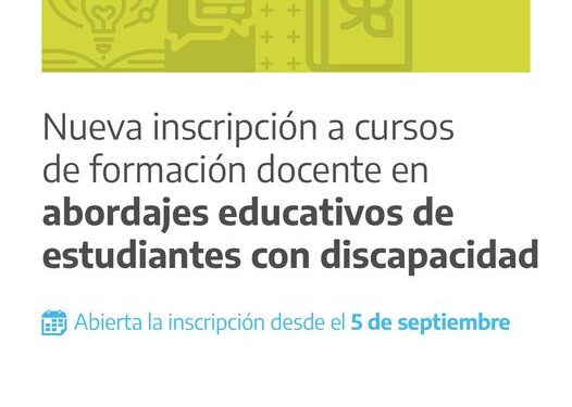 CURSOS EN ABORDAJES EDUCATIVOS DE ESTUDIANTES CON DISCAPACIDAD