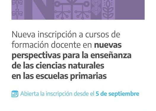 CURSOS EN NUEVAS PERSPECTIVAS PARA LA ENSEÑANZA DE LAS CIENCIAS NATURALES EN LAS ESCUELAS PRIMARIAS