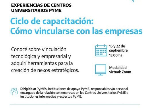 “¿CÓMO VINCULARSE CON LAS EMPRESAS? EXPERIENCIAS DE CENTROS UNIVERSITARIOS PYME”