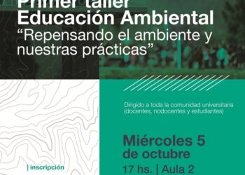 SE REALIZARÁ EN LA SEDE DE LA UNLC EL PRIMER TALLER DE EDUCACIÓN AMBIENTAL DIRIGIDO A LA COMUNIDAD UNIVERSITARIA