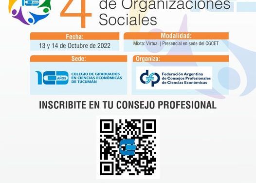 4° JORNADAS NACIONALES DE ORGANIZACIONES SOCIALES