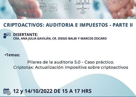 CRIPTOACTIVOS: AUDITORÍA E IMPUESTOS