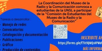 UNSL: CONVOCAN A ESTUDIANTES A SER PARTE DEL MUSEO DE LA RADIO Y LA COMUNICACIÓN