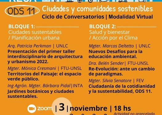 UNLC: SEGUNDO DÍA DE LAS X JORNADAS RESA “ODS 11, CIUDADES Y COMUNIDADES SOSTENIBLES”.