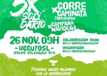 UCCUYO: “CAMPAÑA NAVIDEÑA – CORRE CAMINATA”