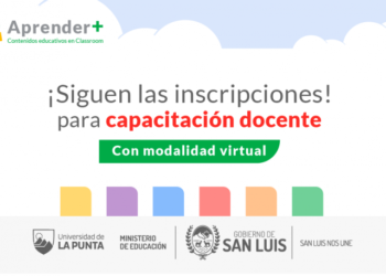 ULP: CONTINÚAN ABIERTAS LAS INSCRIPCIONES A LAS CAPACITACIONES PARA DOCENTES EN LA PLATAFORMA APRENDER +
