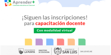 ULP: CONTINÚAN ABIERTAS LAS INSCRIPCIONES A LAS CAPACITACIONES PARA DOCENTES EN LA PLATAFORMA APRENDER +