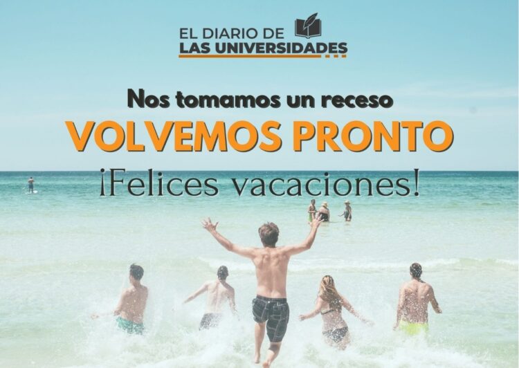 ¡FELICES VACACIONES!