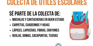UCCUYO: COLECTA DE UTILES ESCOLARES