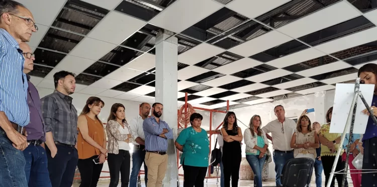 AUTORIDADES DE LA UNVIME VISITARON LA OBRA DEL EDIFICIO CENTENARIO DE LA REFORMA