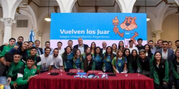 SE PRESENTÓ UNA NUEVA EDICIÓN DE LOS JUEGOS UNIVERSITARIOS ARGENTINOS 2023