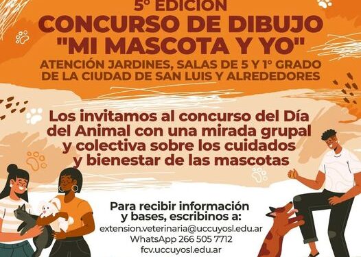 UCCUYO SL: SALAS DE 5 Y PRIMER GRADO DE SAN LUIS Y ALREDEDORES.5TO CONCURSO DEL DIA DEL ANIMAL “MI MASCOTA Y YO”