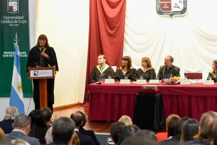 ASUMIERON LAS NUEVAS AUTORIDADES DE LA UNIVERSIDAD CATÓLICA DE CUYO, SEDE SAN LUIS
