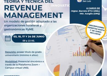 DICTARÁN UN POSGRADO DESTINADO A LA GESTIÓN DE EMPRENDIMIENTOS TURÍSTICOS