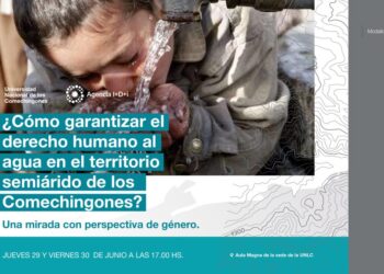 UNLC: INVITAN A UN CICLO DE ENCUENTROS SOBRE EL DERECHO AL AGUA EN MERLO Y LA ZONA
