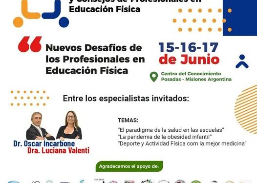 1er CONGRESO NACIONAL DE COLEGIOS Y CONSEJOS PROFESIONALES EN EDUCACION FISICA